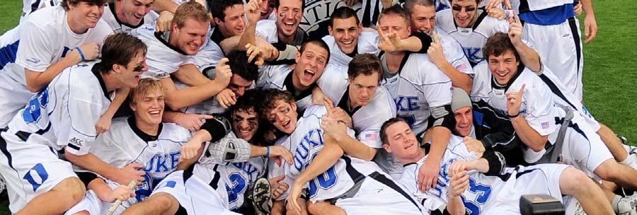 In the 2008 season, Duke won a NCAA record 18 wins, beating out the previous mark of 17 wins, held by the 2005 and 2007 Duke squads, Hofstra in 2006, and Virginia in 2006.