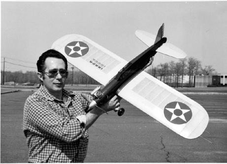 1976: John Miske with a Curtiss Swift 1954,
