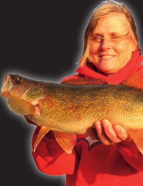 hopes of catching a true trophy class walleye.