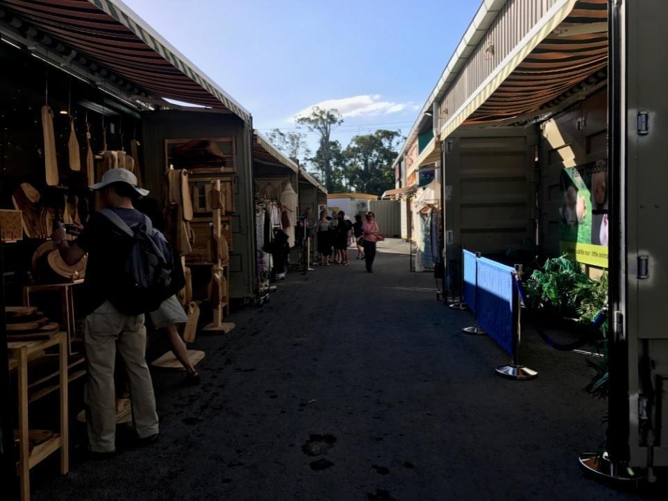 Side Street Side Street is adjacent to The Paddock with boho clothing, engraved wood, wildlife experiences,