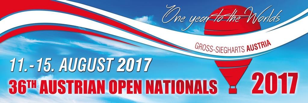 36th Austrian Open Nationals and Lower Austrian Nationals Based on AX MODEL EVENT RULES (FOR HOT AIR BALLOON EVENTS) Version 2017 1.