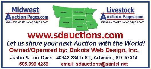 South Dakota Auctioneers Association 37859 234th St.