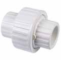 PTFE thread tape is recommended for threaded joints. QTY 35455 ½" 10 100 9 35457 ¾" 10 100 13 35458 1" 10 100 22 CROSS (ALL SLIP) Used to connect like size lateral piping.