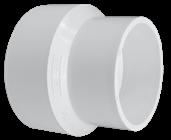 30 pipe to 4" sewer pipe (400 Series). 61543 4" x 3" 20 9 This flush sleeve adapts a Sch. 40 I.P.