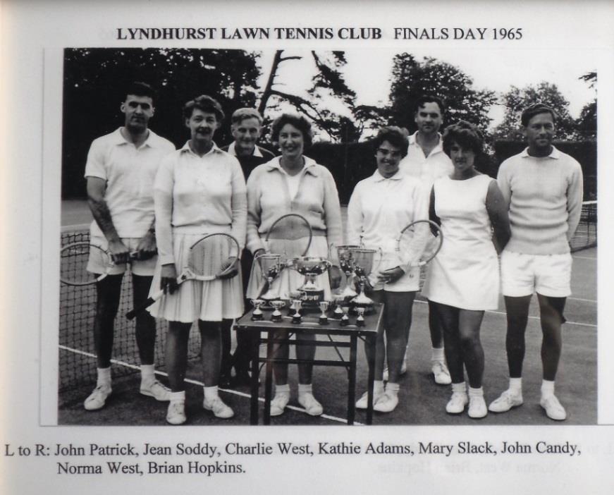The Way We Were - Kath Adams Kath Adams has been a member of Lyndhurst Lawn Tennis Club for over 50 years.