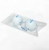 imprinted plastic cube 1-ball pillow pack Individual golf
