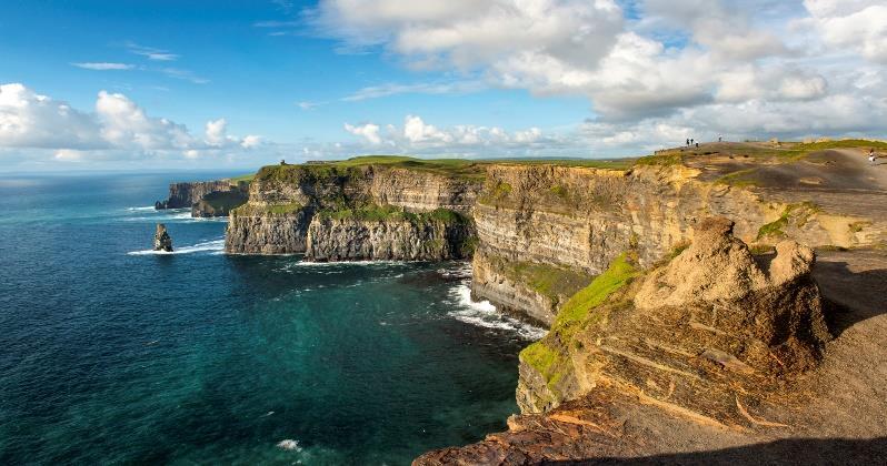 Monday 21 st August 2018 This morning, after checking out of our hotel we will travel to County Clare on the West Coast (approx. 3hrs) to see The Cliffs of Moher.