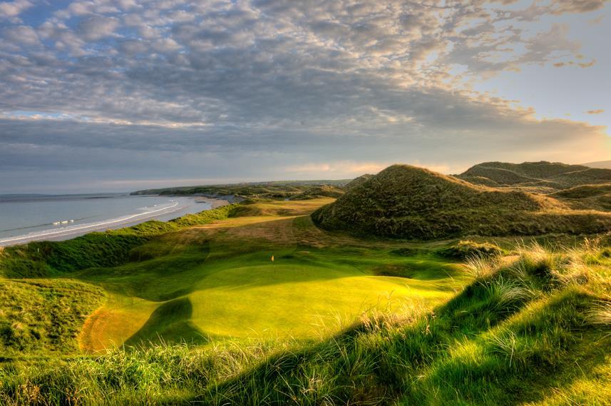 Saturday 25 th August 2018 Golf at Ballybunion Golf Club with pull buggy The Old Course Today we will travel an hour through the gorgeous Irish countryside to Ballybunion Golf Club, to play The Old