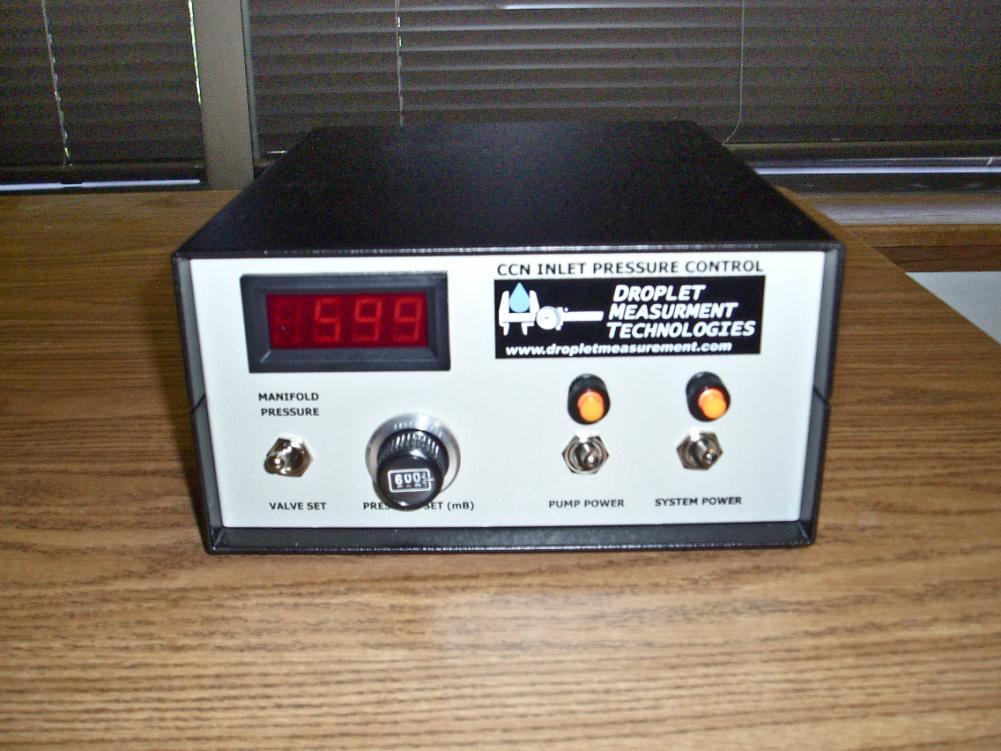 Figure 2 shows the control panel on the front of the pressure control unit. A twoposition switch controls the readout of the panel meter.
