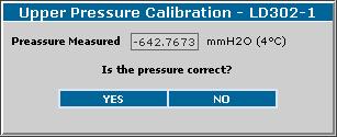 The calibration procedure will be concluded.