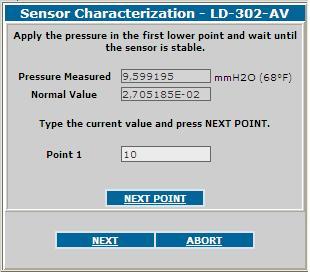 LD302 - AssetView HMI Click OK to apply the new pressure value, and then click Yes to confirm the alteration, as shown in Figure 12. The calibration procedure will be concluded.