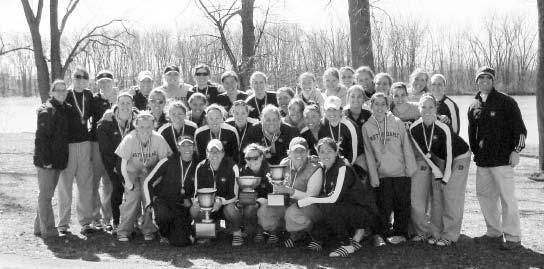 Notre Dame had a good showing at the Lubbers Cup in Grand apids, Mich., as the Irish won four of six races. O W IN G Northeastern March 7, 2008 (Oak idge, Tenn.) Varsity Eight (4 boats) ace 1 1.