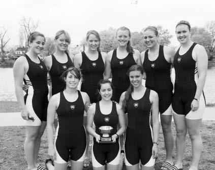 The novice eight boat claimed the program s firstever gold medal at the 2008 BIG EAST Championships as the Irish made a clean sweep of all six races en route to winning the conference title for the