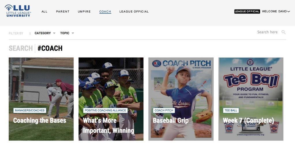 Education & Training Coach Resource Center Baseball and Softball Videos and Articles Teaching