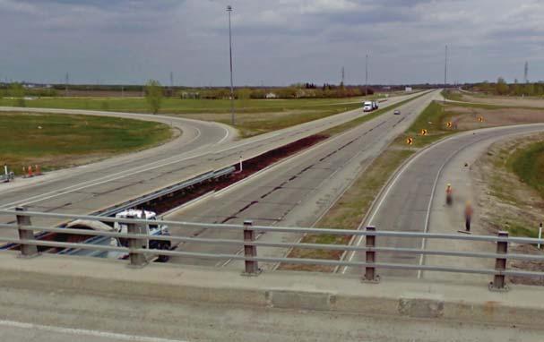 Example: Provincial Trunk Highway (PTH) 1 (Perimeter Highway) and