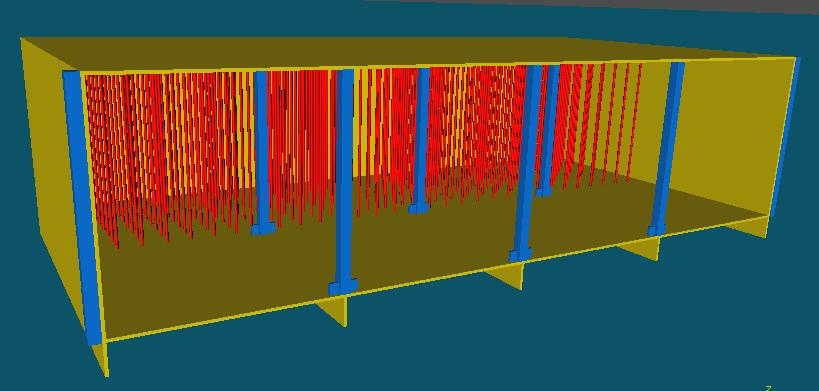 FLACS Simulations Blind (i.e., pre-test) CFD simulations were performed using the FLACS (Flame Acceleration Simulator) code.