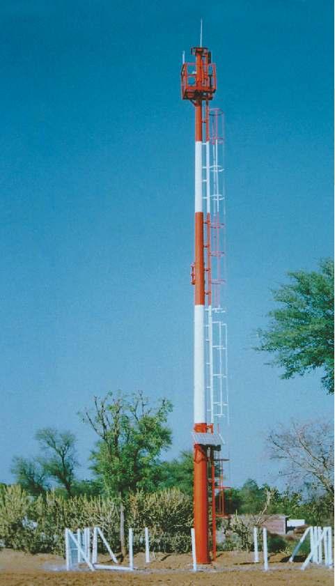 Monopoles for Telecommunications Monopole structures are ideal for mounting antennas for telecommunication. It has several advantages over the traditional lattice structures.
