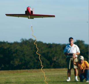 When it comes to smaller, electric powered ducted-fan jet models, a safe and easy way to launch is using a bungee assist.