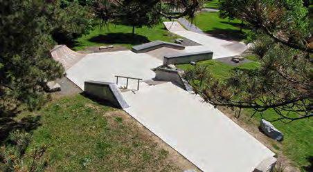 d) Naiomi-Almeida Skate Park Address: 828 Deveron Crescent, London ON Outdoor Skatepark Size: 3,200 sq.
