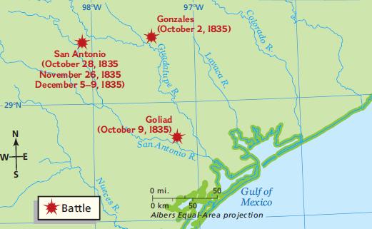 San Felipe Consultation of The Battle of Gonzales