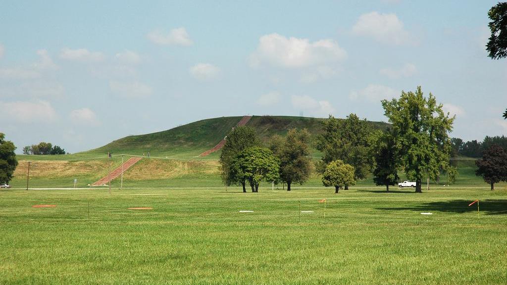 Cahokia Mounds Outside St.