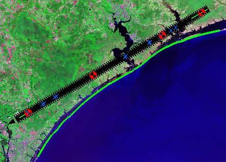 GenCade Application Onslow Bay, NC Measured Change Calculated
