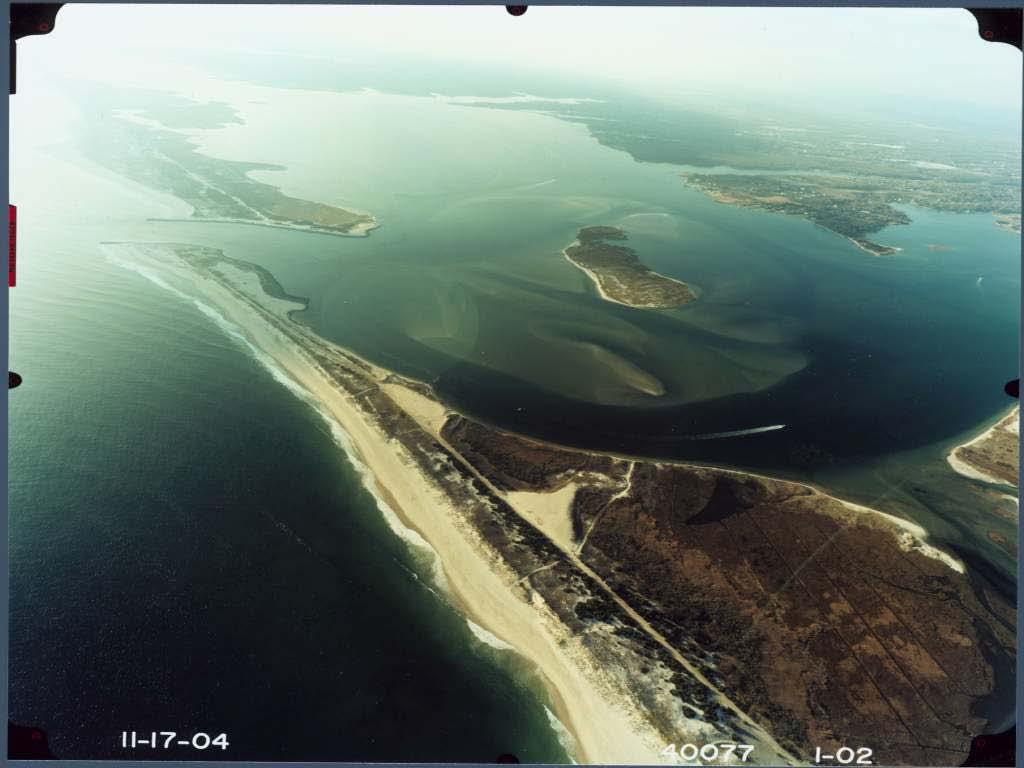 Gencade Conceptual Processes: Coastal Sediment Dynamics Moriches Bay Ebb