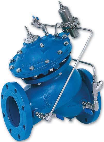 Pressure Reducing Valve Flow and leakage reduction Cavitation damage protection Throttling noise reduction Burst protection System maintenance savings The Pressure Reducing Valve is a hydraulically