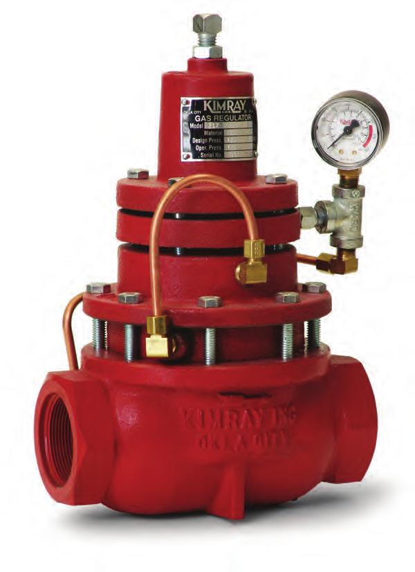 GAS PRESSURE REDUCING APPLICATION: Regulation of inlet pressure to gas compressors. Control of supply or distribution system pressure CERTIFICATIONS: Canadian Registration Number (CRN): 0C16234.
