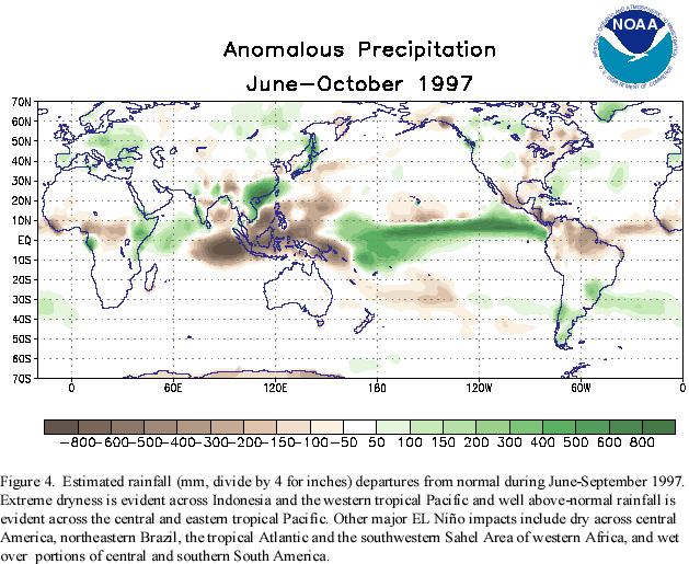 More Precipitation in Eastern Tropical Pacific During
