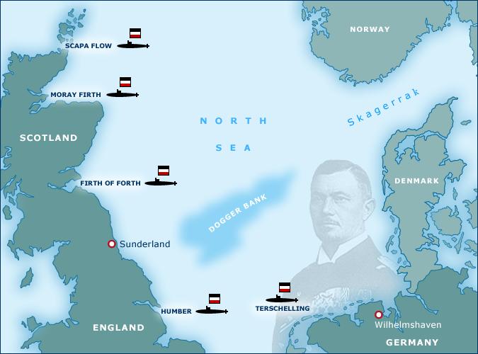 On May 30, as the possibility of a long-distance aerial reconnaissance was still considered uncertain, I decided on an advance in the direction of the Skagerrak, as the vicinity of the Jutland coast