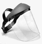 5 Face Shields Protect the face from nuisance dusts and potential splashes or sprays of hazardous