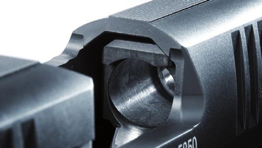 Do not obstruct the ejection port because doing so can interfere with the proper ejection of a cartridge.