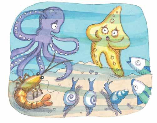Chapter 5 Trouble in the tide pool For some time, the other animals were happy in their new