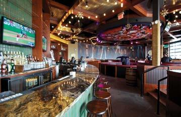Country Cool Meets Urban Chic PBR Bar & Grill offers a casual, upbeat setting for private