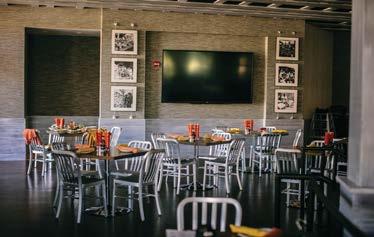 style of dining with sweeping views of Citizens Bank Park, Lincoln Financial Field, and the