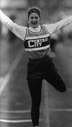 Christy Rice (Class of 1993) Christy stands as one of the most decorated athletes in the school's history. She was a letter winner in basketball, but really left her mark in cross country and track.