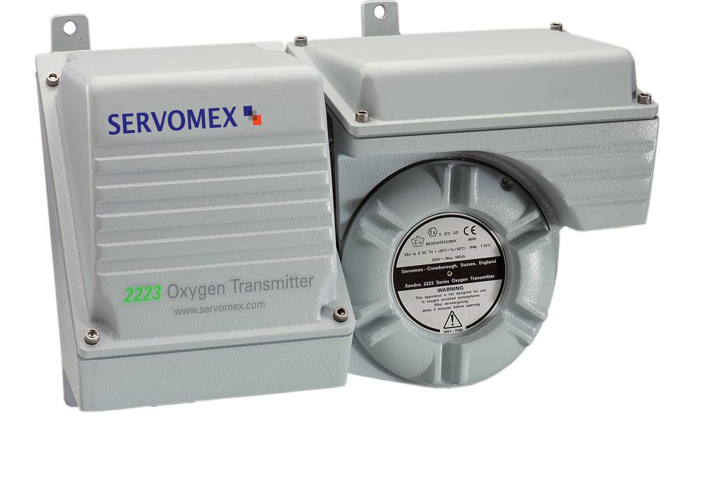 PROCESS ANALYSERS SERVOTOUGH OxyExact (2223) Oxygen Transmitter