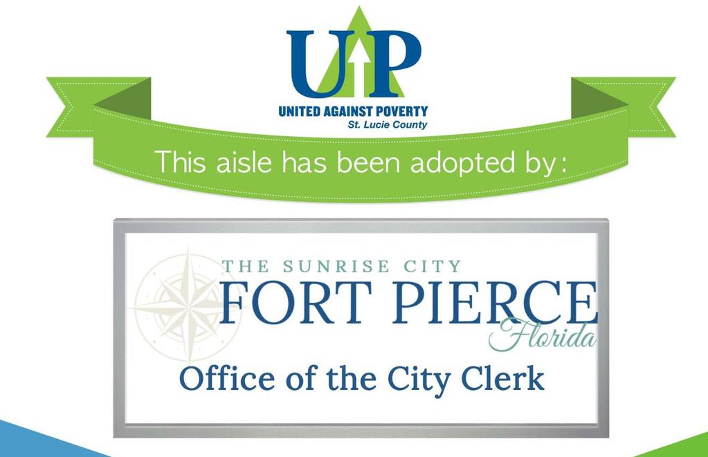 Adopt an Aisle City Clerk s Office The City Clerk s Office is "Adopting an