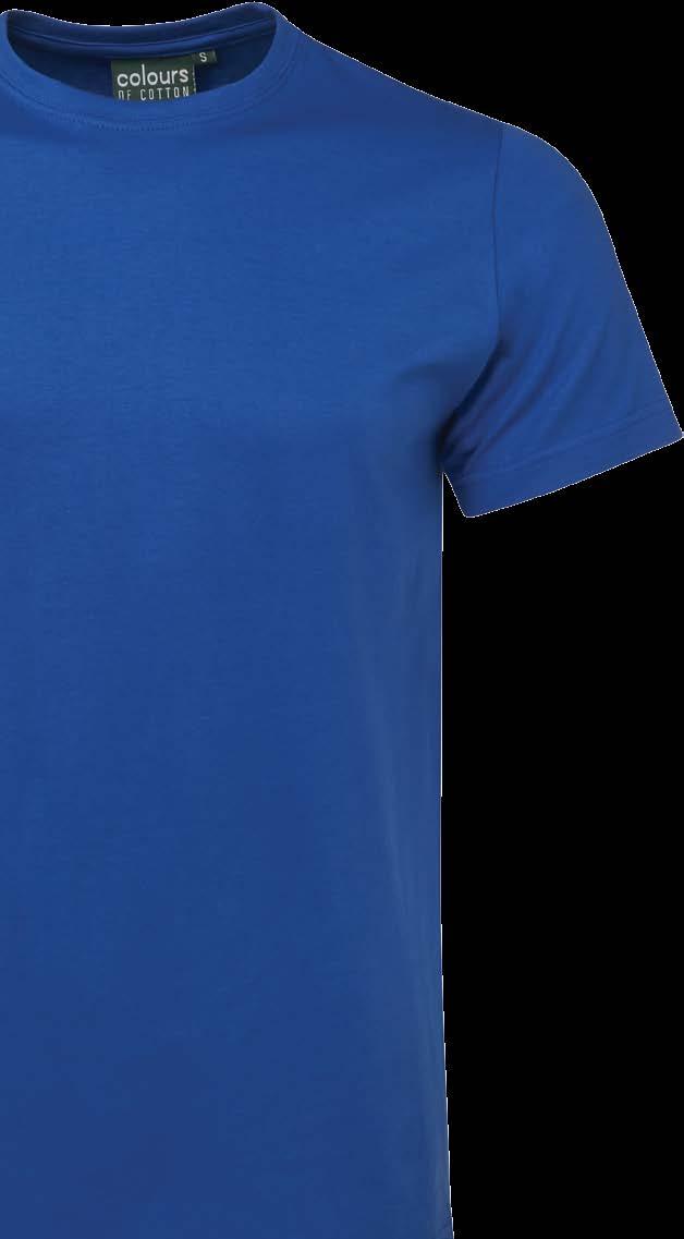 16 FITTED TEE S1NFT S1NFT 13% MARLE* ORANGE LIME RED ROYAL PURPLE GREY NAVY UPF Sun Protection UPF Compliant AS/NZS 4399:2017 100% Cotton