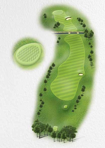 This short par 5 offers birdie opportunities to every golfer.