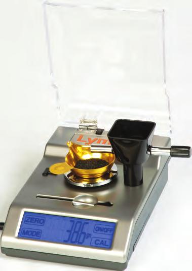 Unlike most competitive scales, the Accu-Touch 2000 is accurate to within 1/10 of a grain over its full, extra large, 2000 grain capacity. It works in either grain or gram mode.