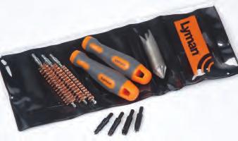 Lyman s Universal Trimmer Multi- Pack is the fastest and easiest tool for trimming cases, but the Plus delivers the extra items that make each trimmed case perfect.