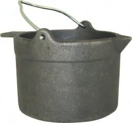 Cast Iron Lead Pot 10lb. capacity, made of cast iron with convenient pour spout.lyman's lead pot allows the bullet caster to use any source of heat for melting his lead alloy.