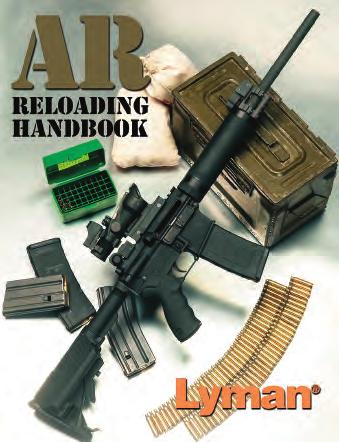 This comprehensive handbook provides the AR shooter with reloading data for nearly all AR based calibers.