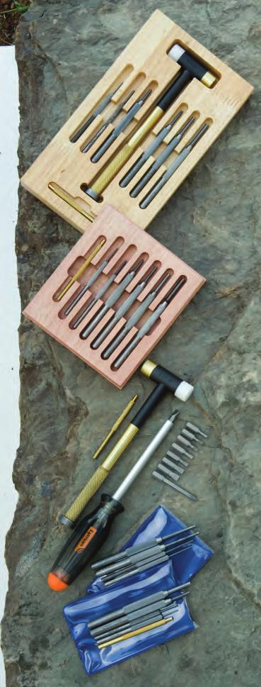 .............. TOOLS FOR SPORTSMEN & GUNSMITHS A. Deluxe Hammer & Punch Set The perfect companion for the home gunsmith or handyman.