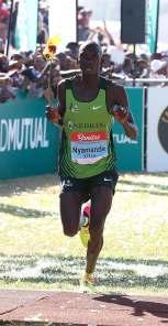 CURRICULUM VITAE: Hatiwande Nyamande SURNAME: Nyamande FIRST NAMES: Hatiwande COUNTRY: Zimbabwe DATE OF BIRTH: 1979 PERSONAL BEST PERFORMANCES Date Position Result Distance Event 2017 2nd 5:38:19 89