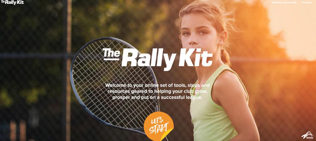 THE RALLY KIT The Rally Kit is your online set of tools, steps and resources geared to helping your club grow, prosper and put on a successful league.