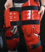 Place the Thigh Guard so the top-most