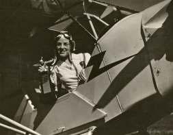She joined the Ninety-Nines International Organization of Women Pilots. Jeri remembers meeting Amelia Earhart, who visited her 99's Chicago chapter meeting.